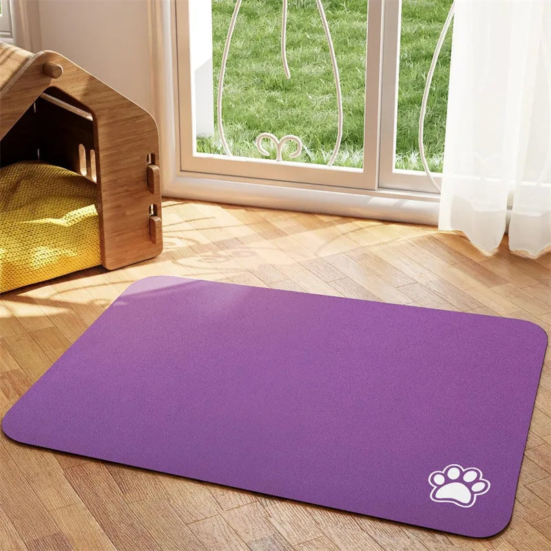 Pet Feeding Mat for Food and Water