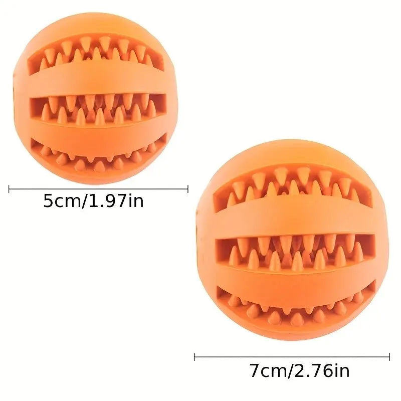 Pet Food Treat Feeder Tooth Cleaning Ball