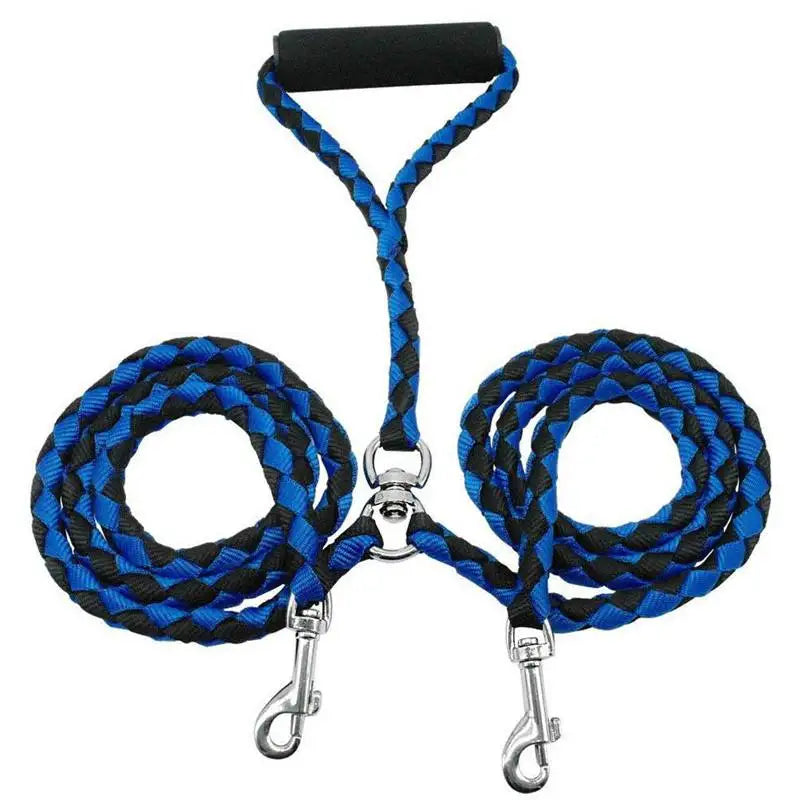 Dog Double Leash Elastic Extended