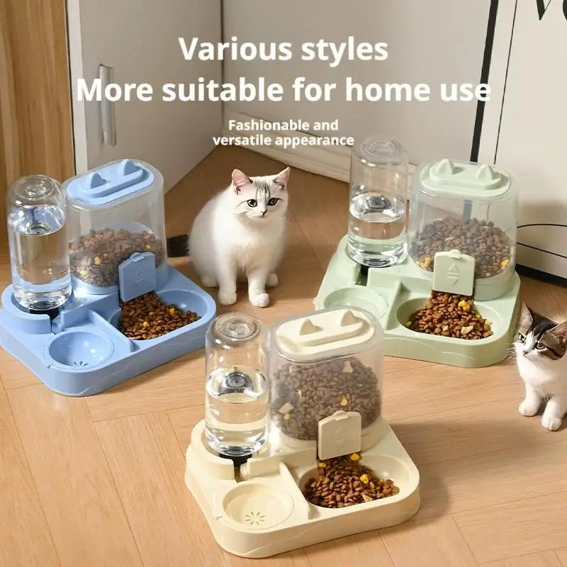 Automatic Cat Feeder And Waterer