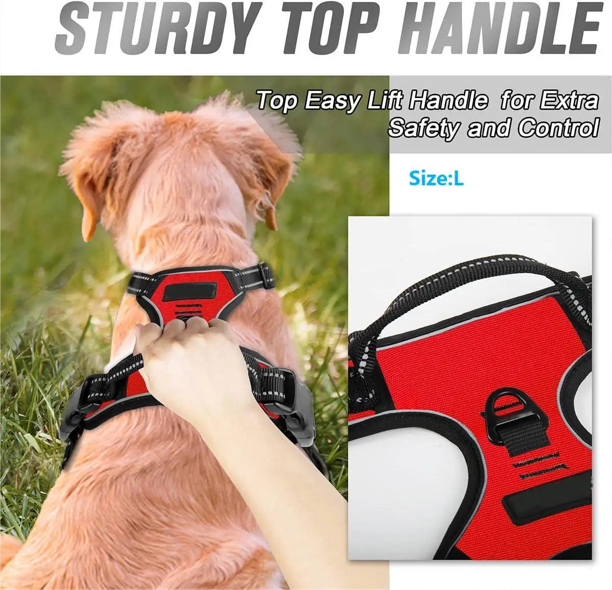 Reflective No Pull Dog Harness