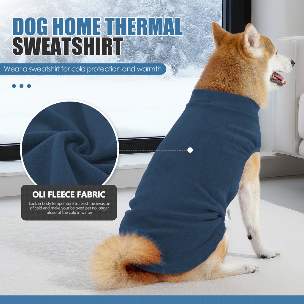 Fleece Pullover Dog Sweater