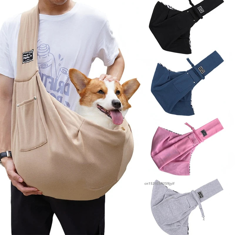 Pet Crossbody Shoulder Sling Carrier Bag \