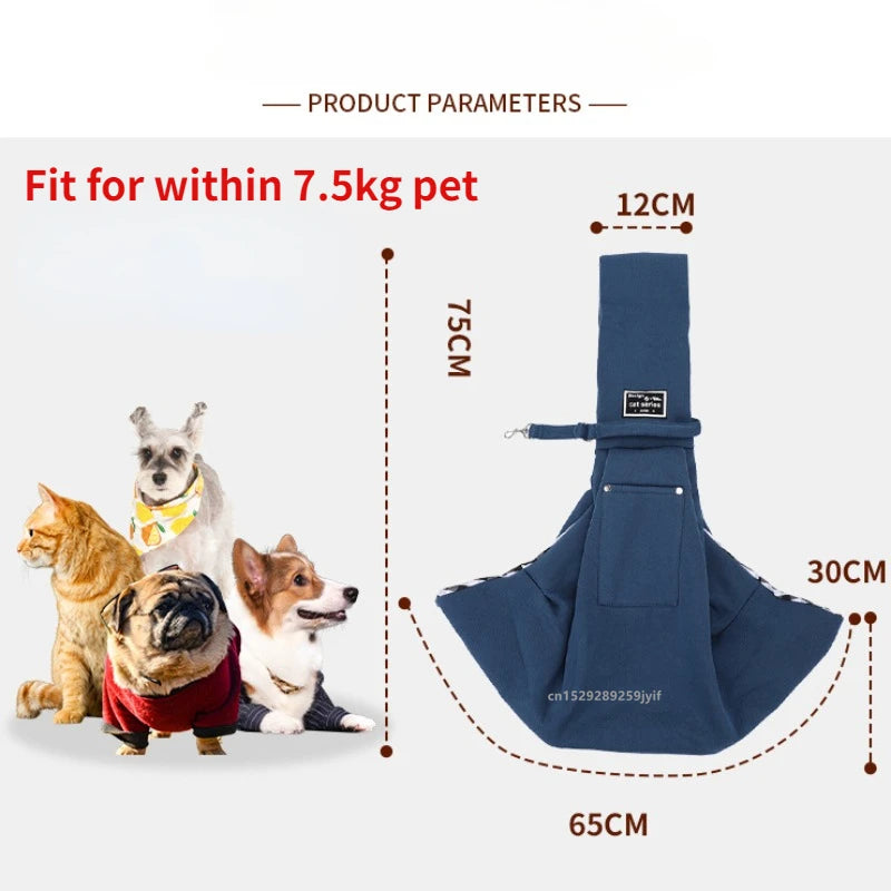 Pet Crossbody Shoulder Sling Carrier Bag \