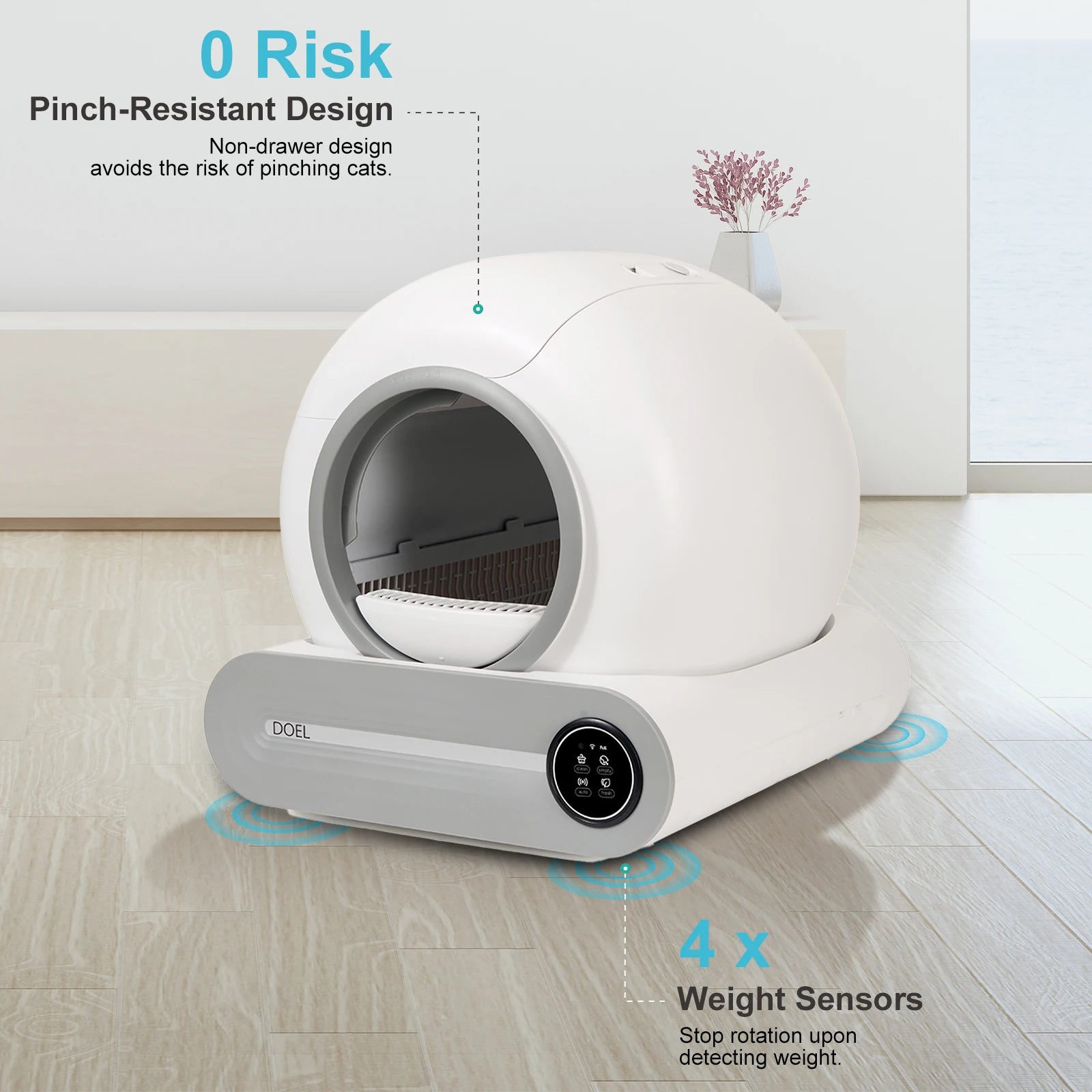Self Cleaning Cat Litter Box