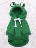 Frog Pet Sweater for Small and Medium Dogs