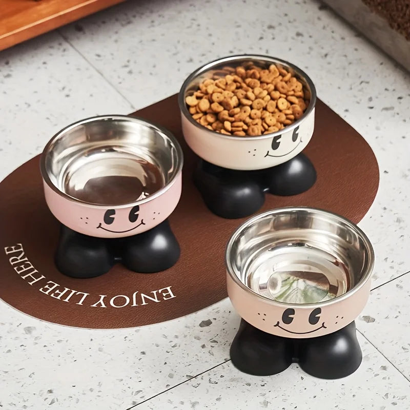 Elevated Dog Cat Bowl Stainless steel