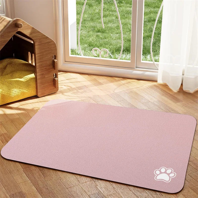 Pet Feeding Mat for Food and Water