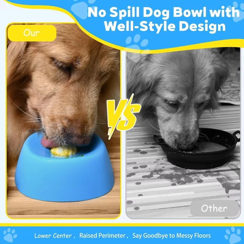 Slow feeding Dog Bowls  Anti-slip
