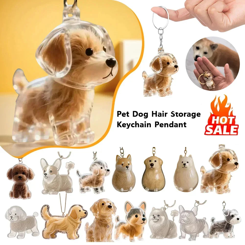 Transparent Pet Keepsake Capsule