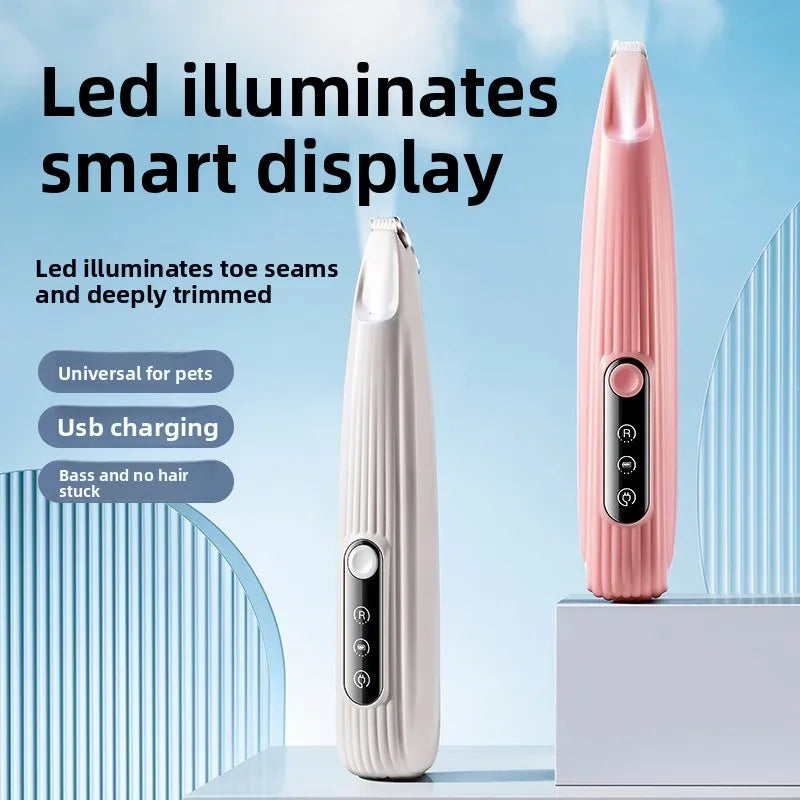 Professional Dog Grooming Clippers & LED Light