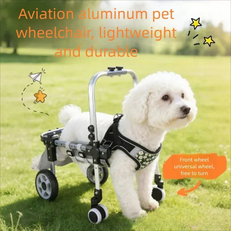 Pet Mobility Aid with Wheels