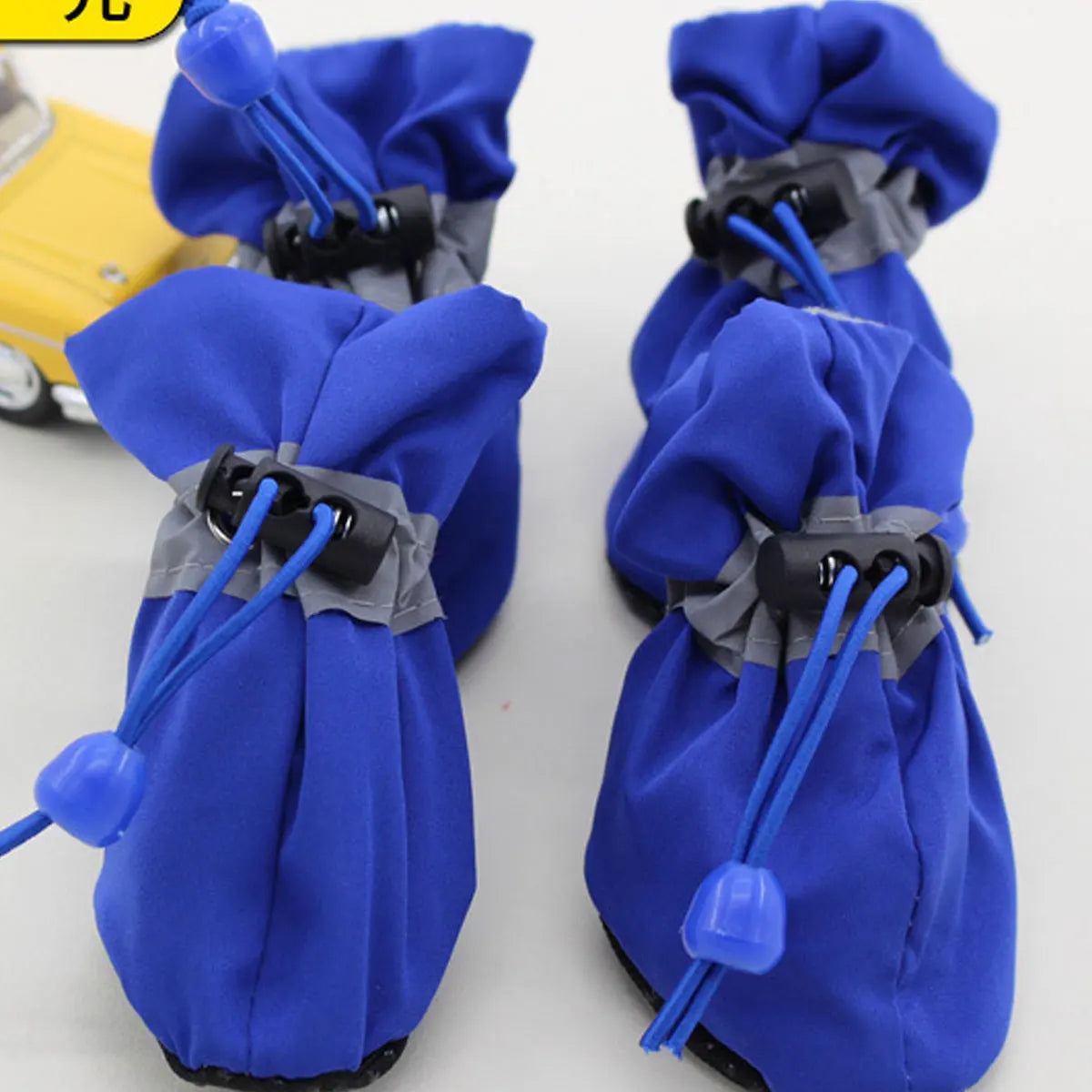 Pet Winter Boots Paw Protectors, Anti-Slip Rubber