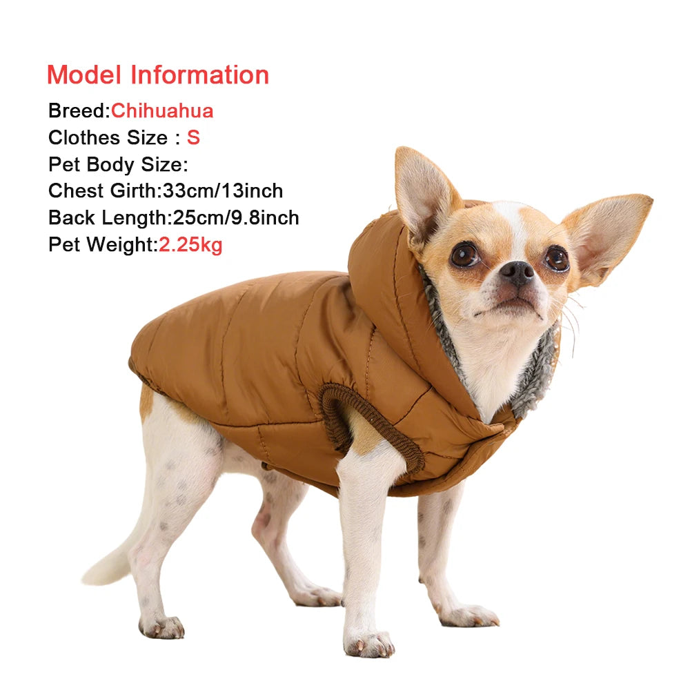 Dog wear; Warm Fleece Coat