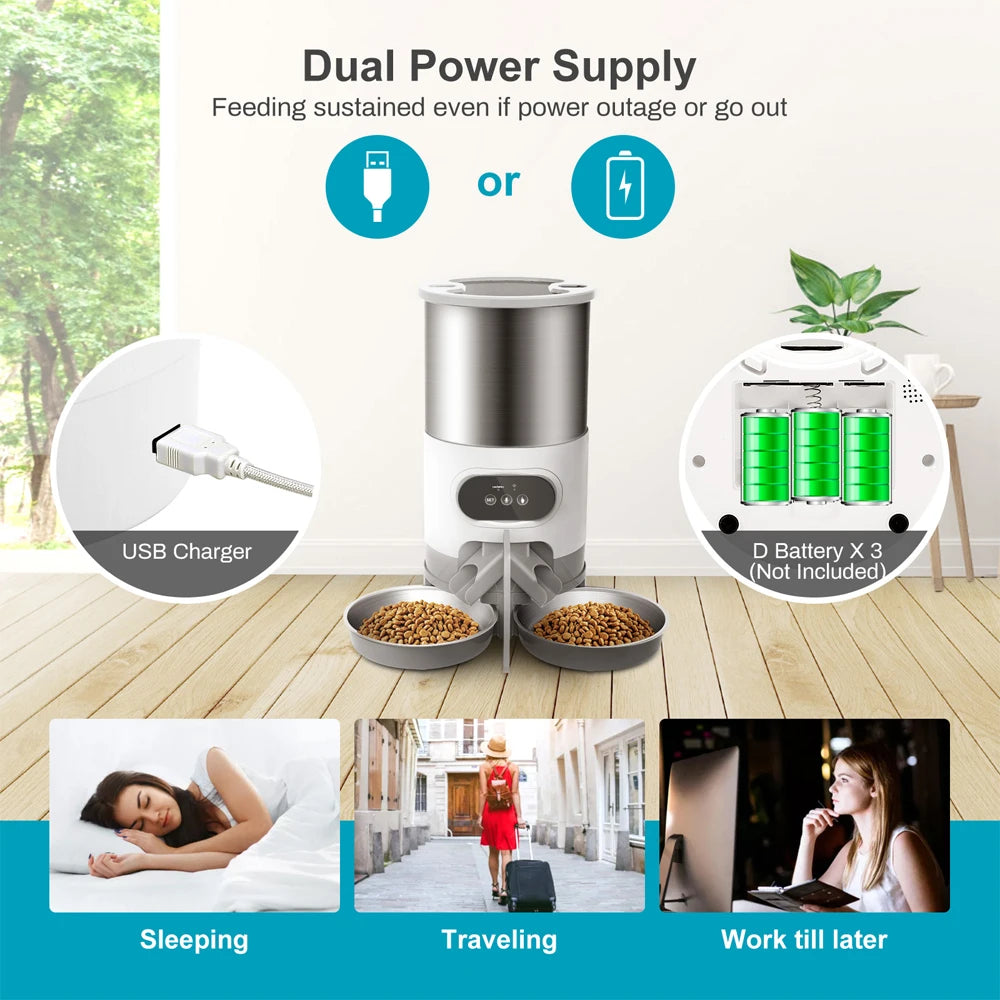 Smart APP Pet Feeder Cat And Dog