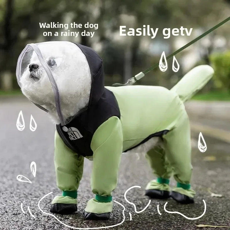Waterproof Pet Dog Raincoat