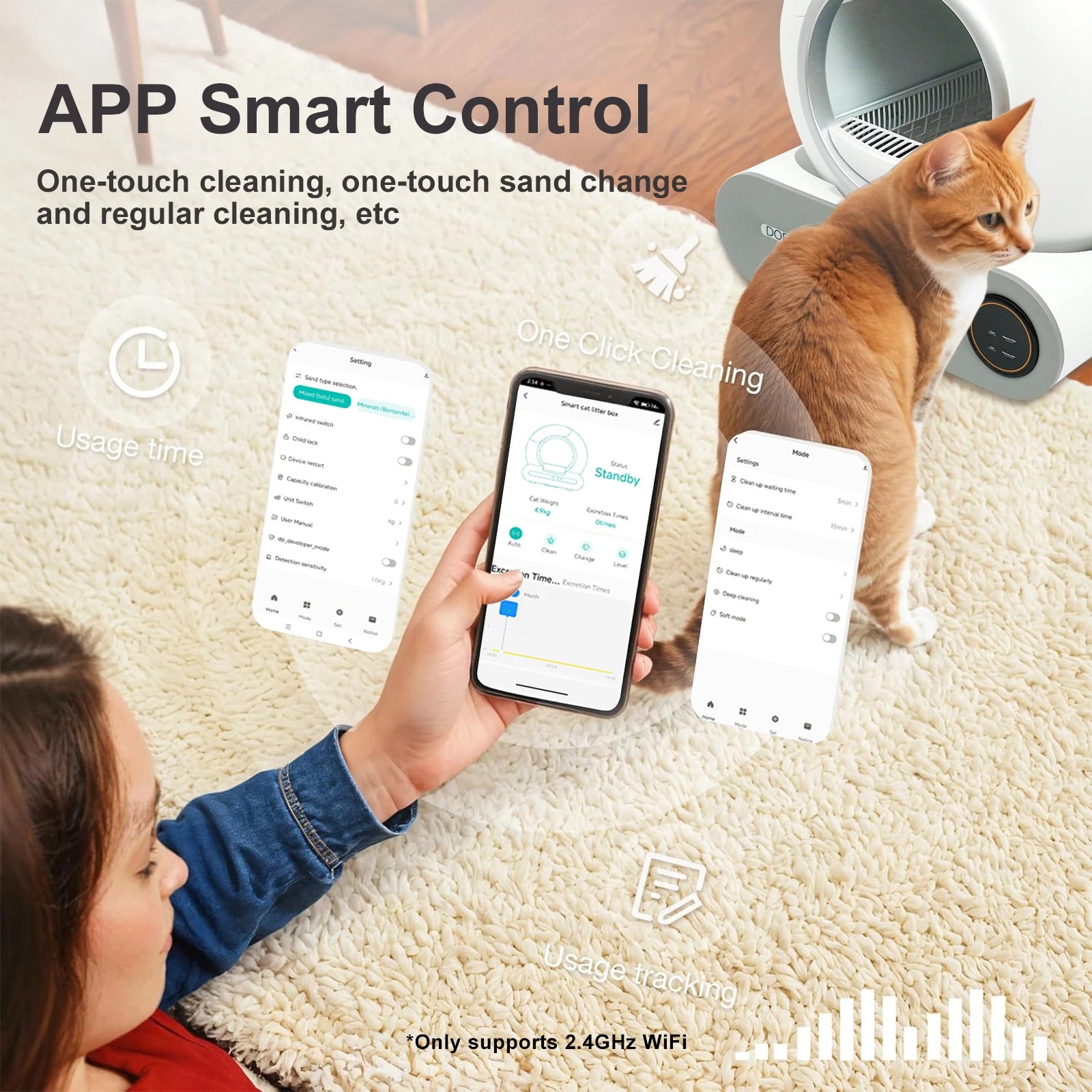 Self Cleaning Cat Litter Box