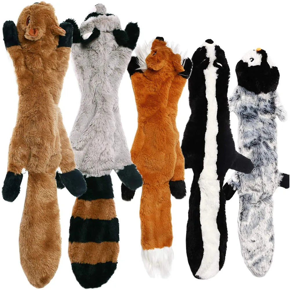 Animal  Dog Toy with Squeakers