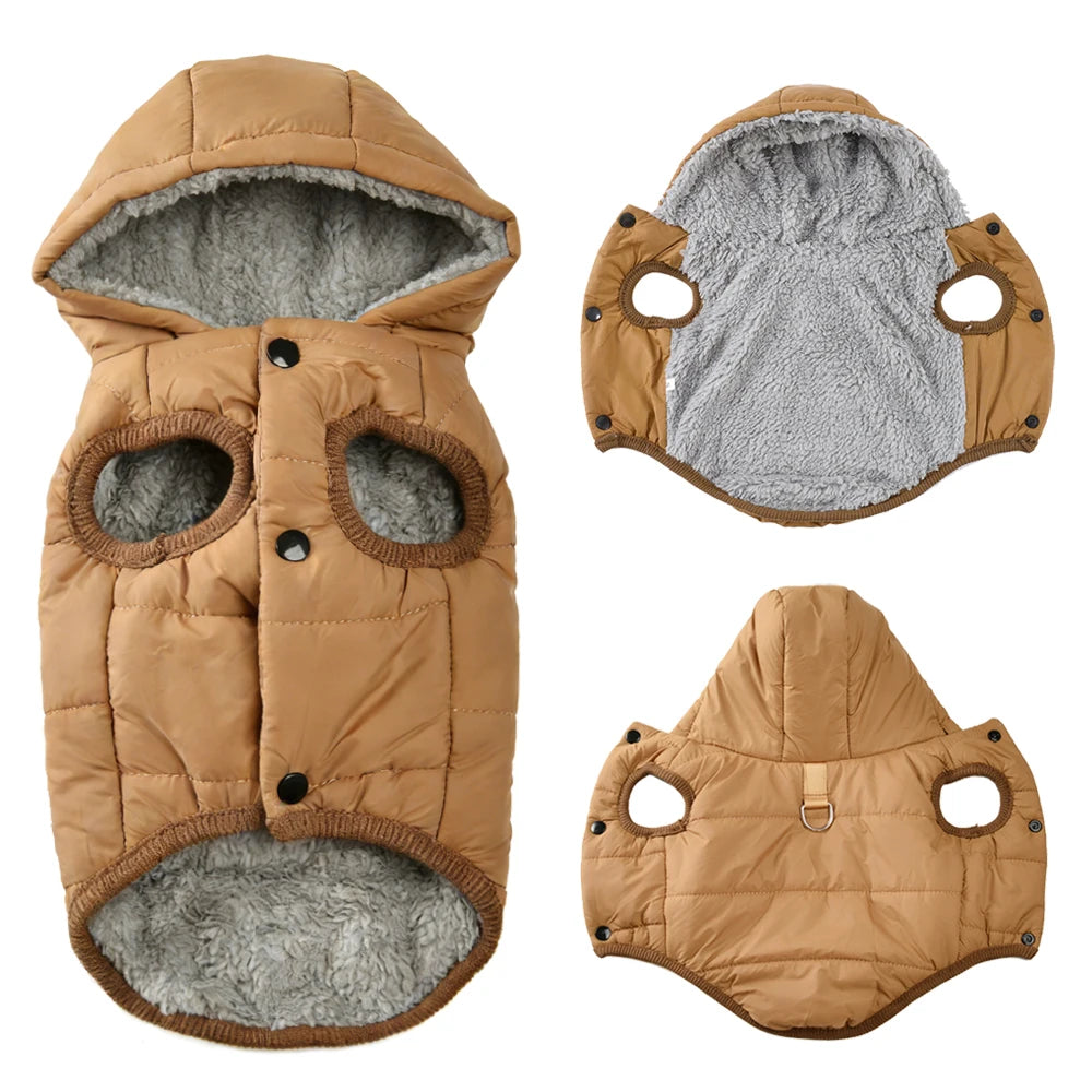 Dog wear; Warm Fleece Coat