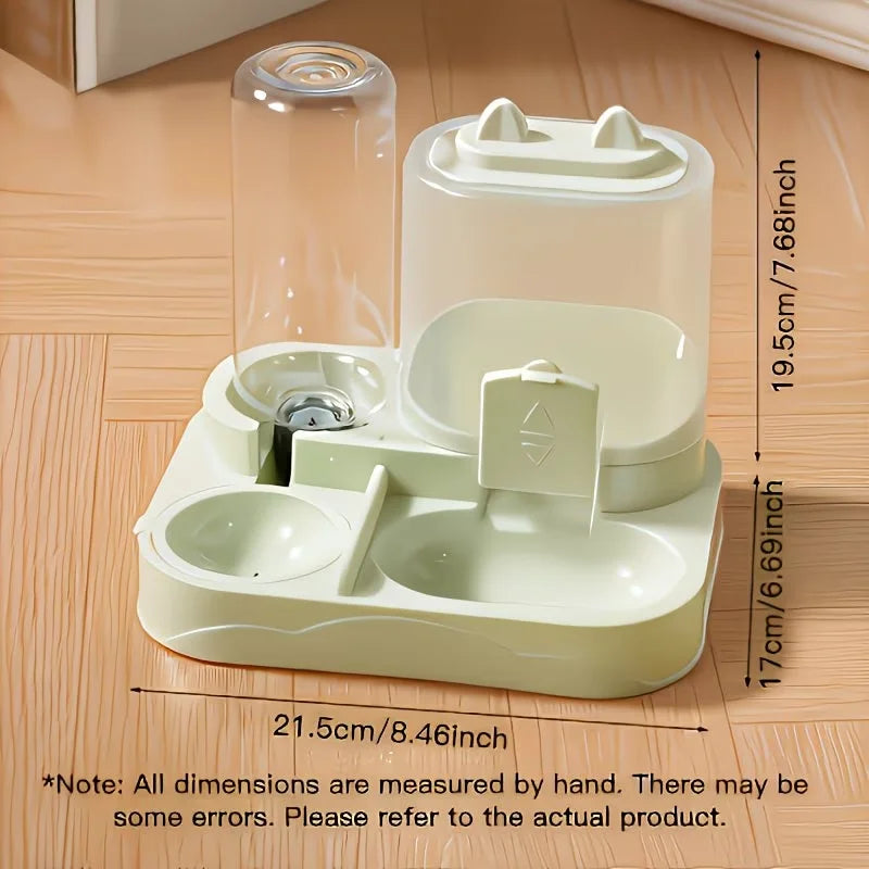 Large Pet Feeder & Water Dispenser,