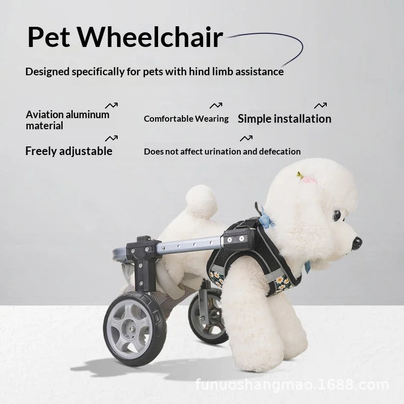 Pet Wheelchair Lightweight Aluminum Alloy