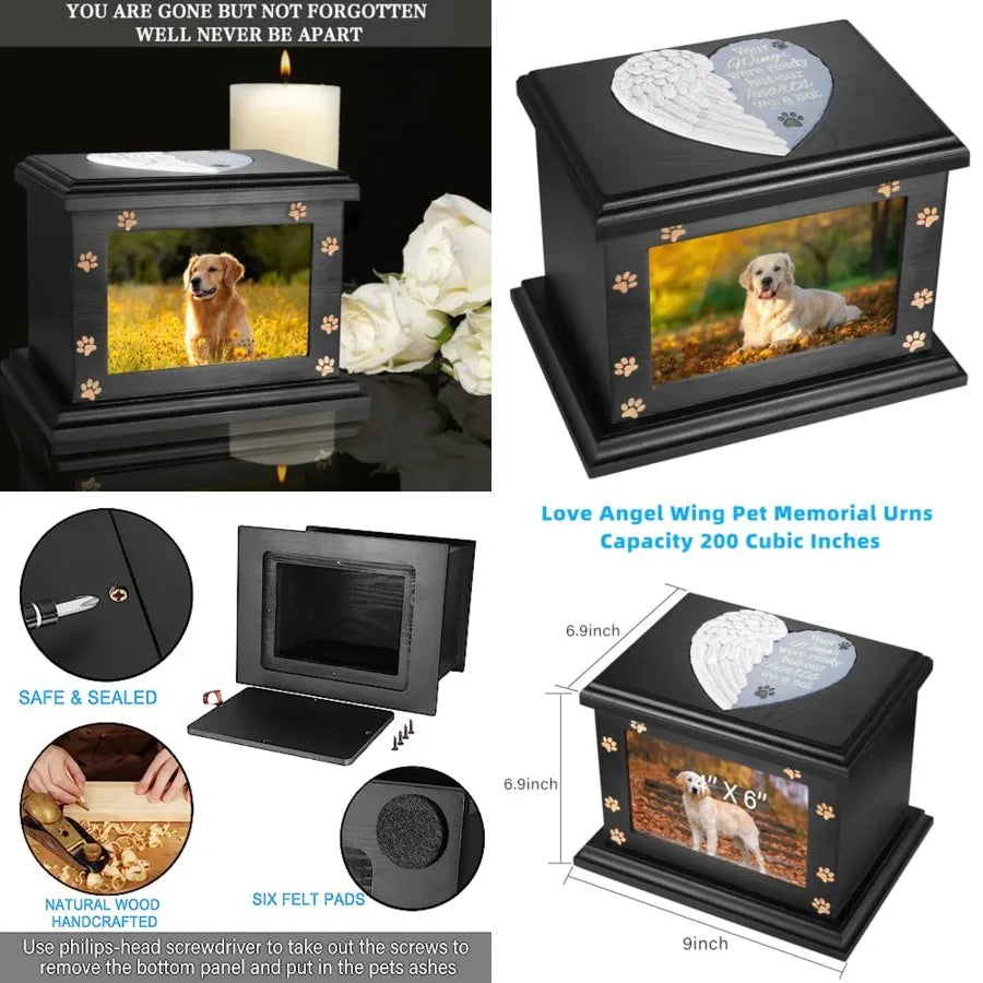 Pet Memorial Urns for Dogs or Cats Ashes,
