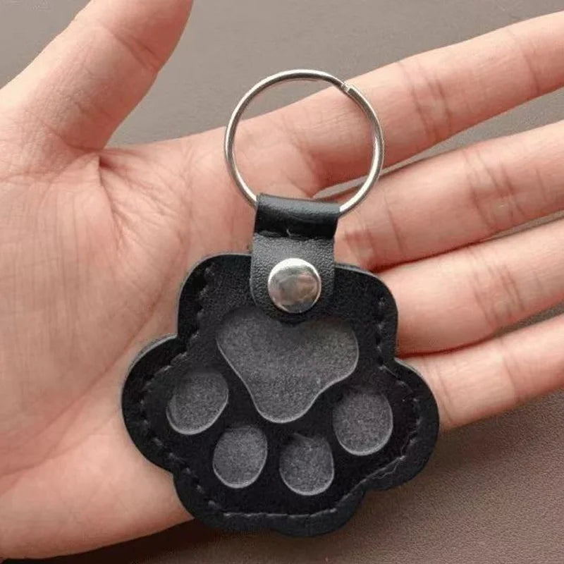 Pet Hair Memorial Keychain