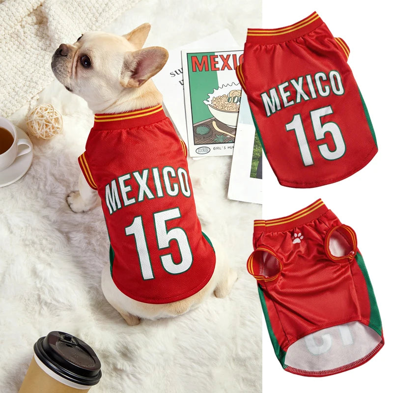 Pet Sport Jersey T-Shirts S