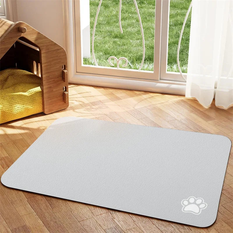 Pet Feeding Mat for Food and Water