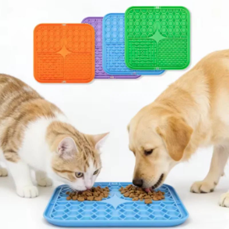 Pet Lick Silicone Mat Slow Feeder