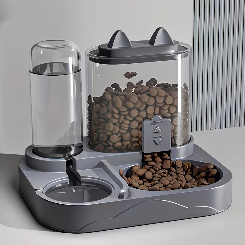Large Pet Feeder & Water Dispenser,