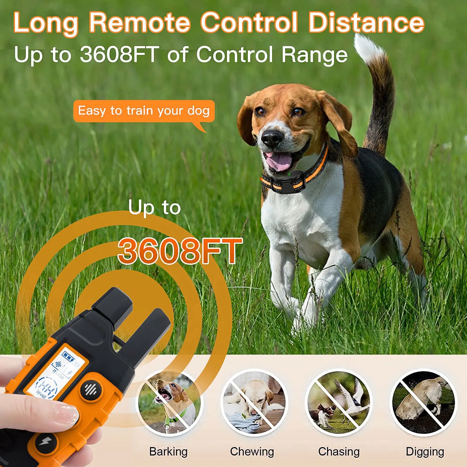 Remote Control Electric Dog Training Collar