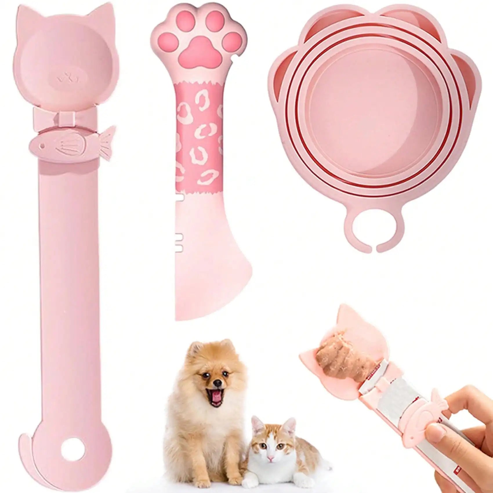 Cat Treat Squeeze Spoon Multifunctional