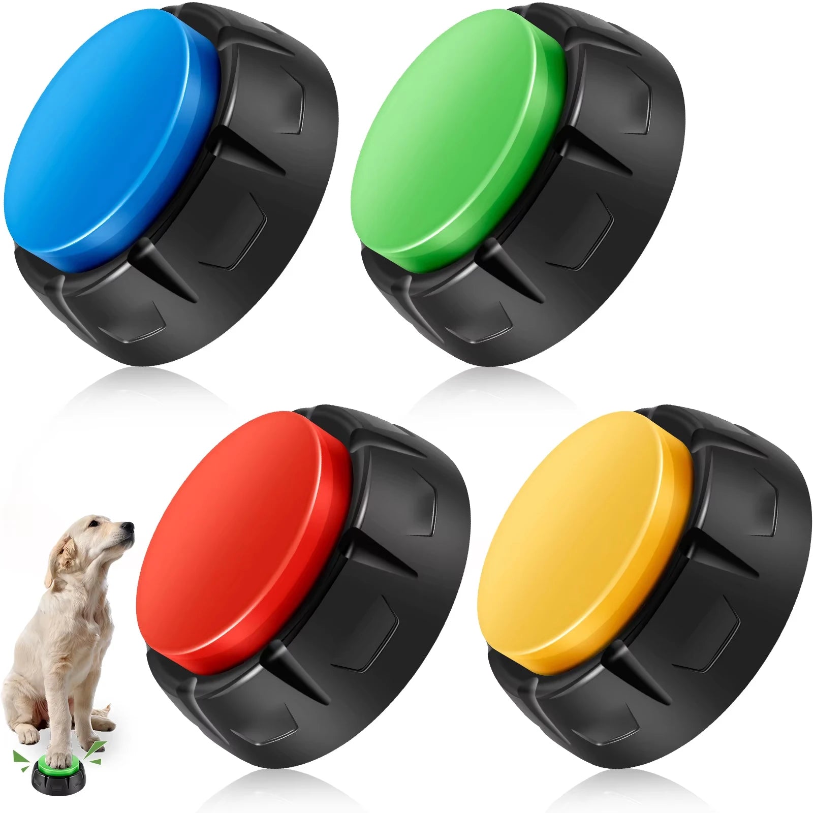 Voice Recording Button Pet Toys