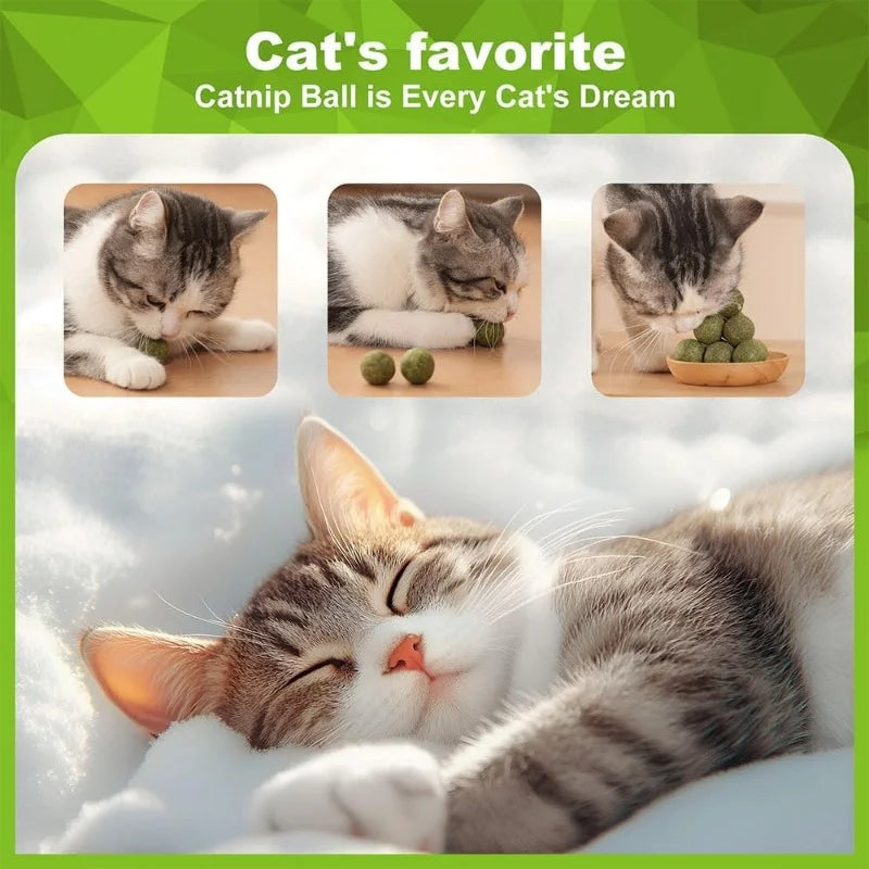 Natural Catnip Balls  Toy