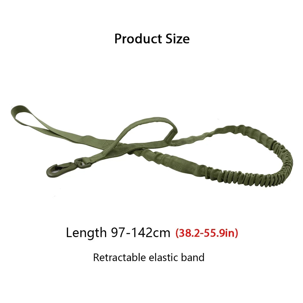 Tactical Dog Harness Leash Collar