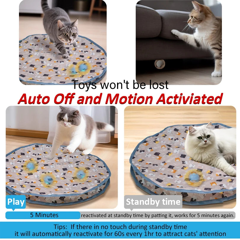Interactive Cat Ball, Fast Rolling