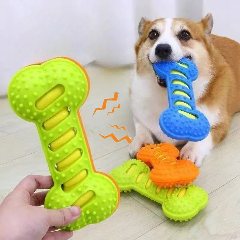 Dog Chew Toys Rubber Bone