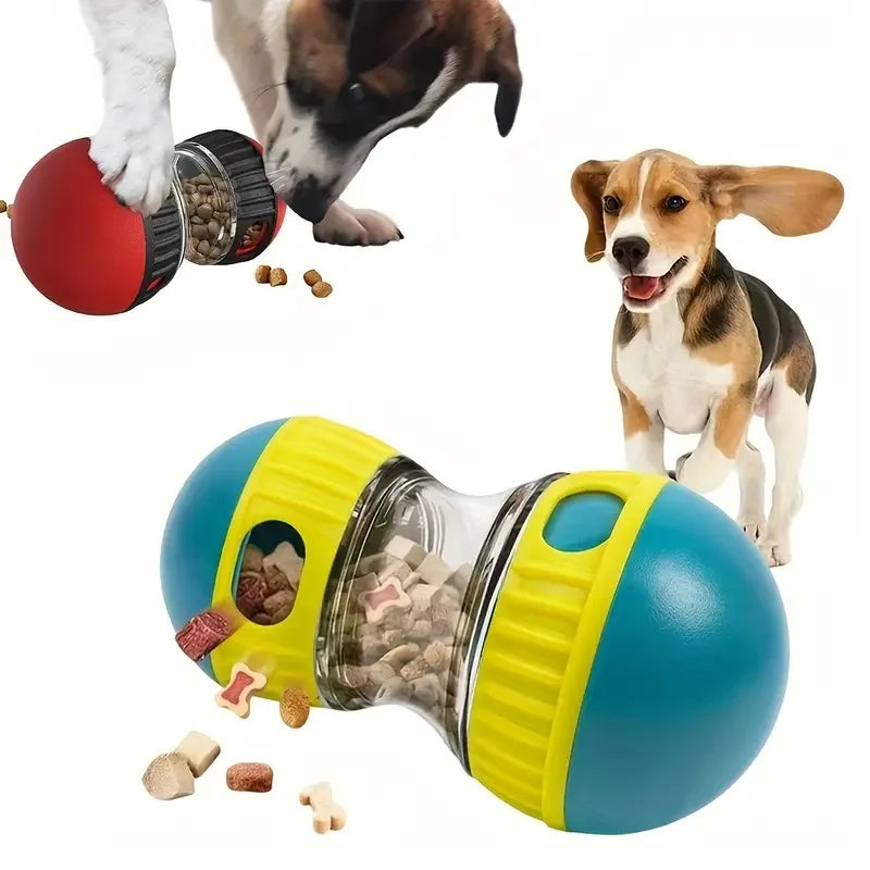 Slow feeder dog snack dispenser