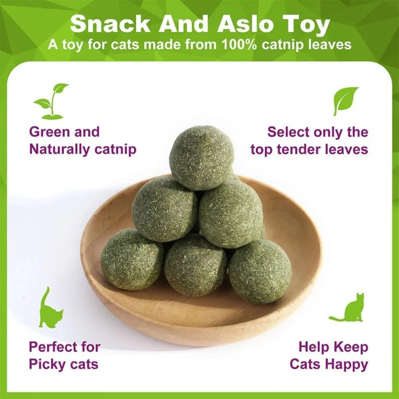 Natural Catnip Balls  Toy