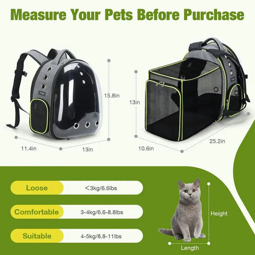 Cat Bubble Backpack Carrier