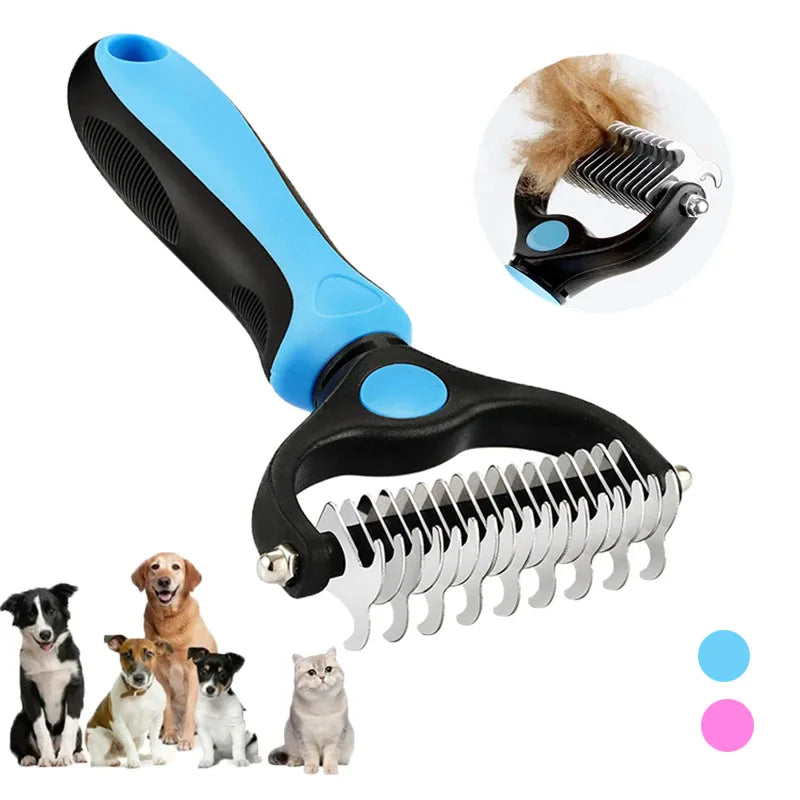 Pet Deshedding Brush Comb