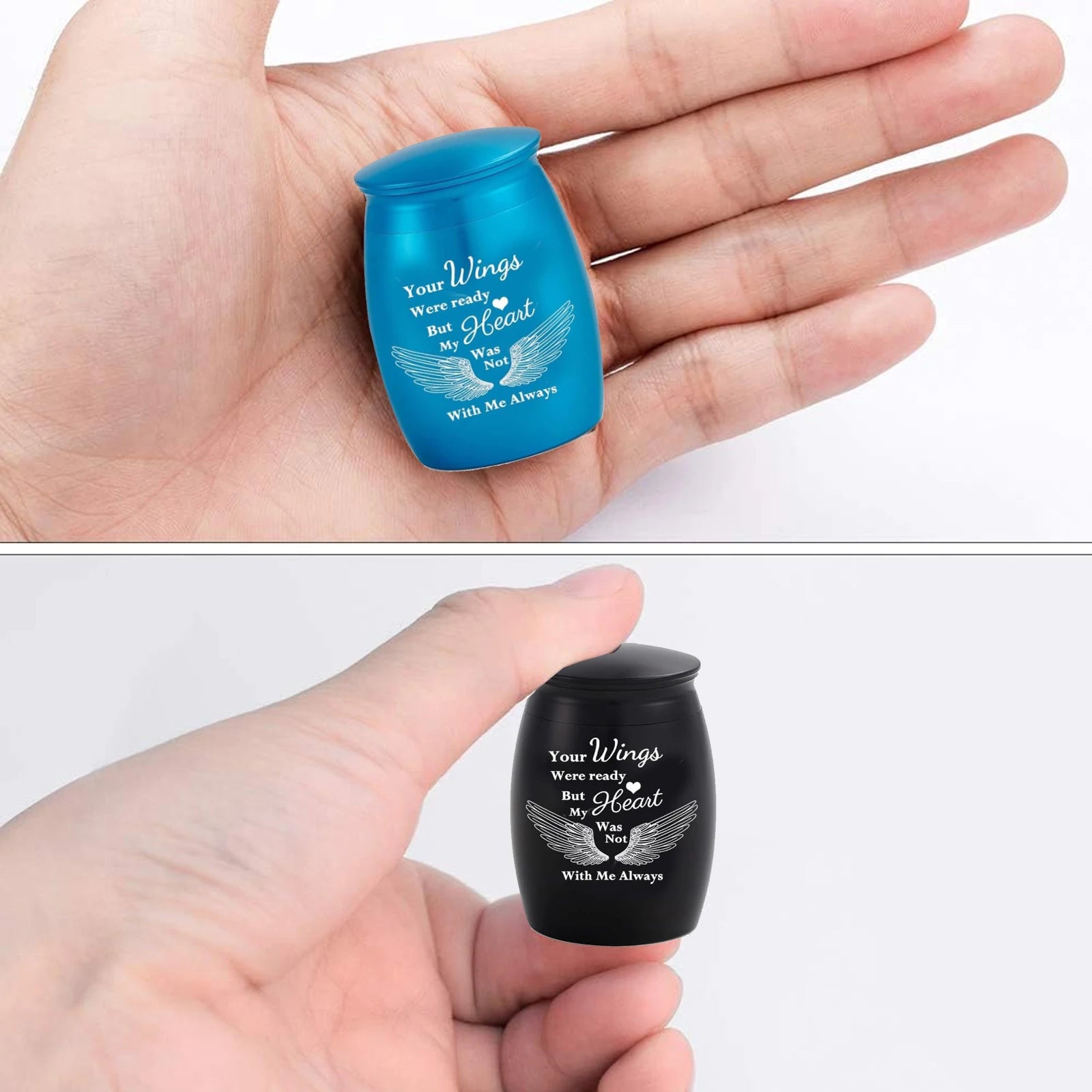 Set of 4 Cremation Mini Urns for Pet Ashes