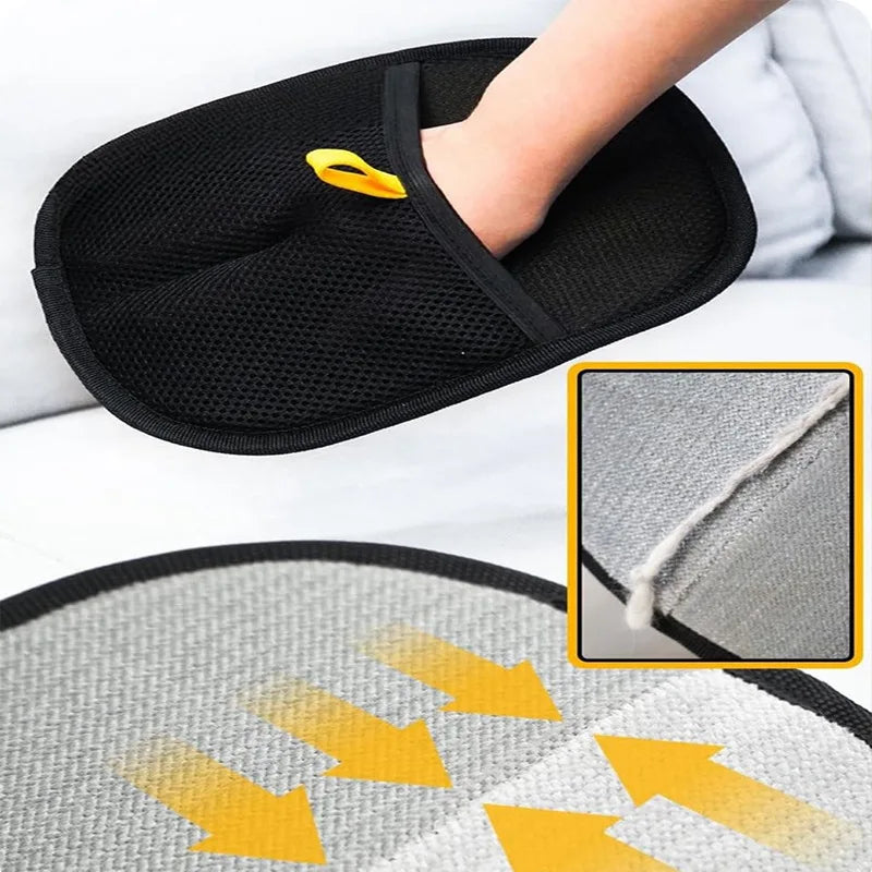 Pet hair removal glove