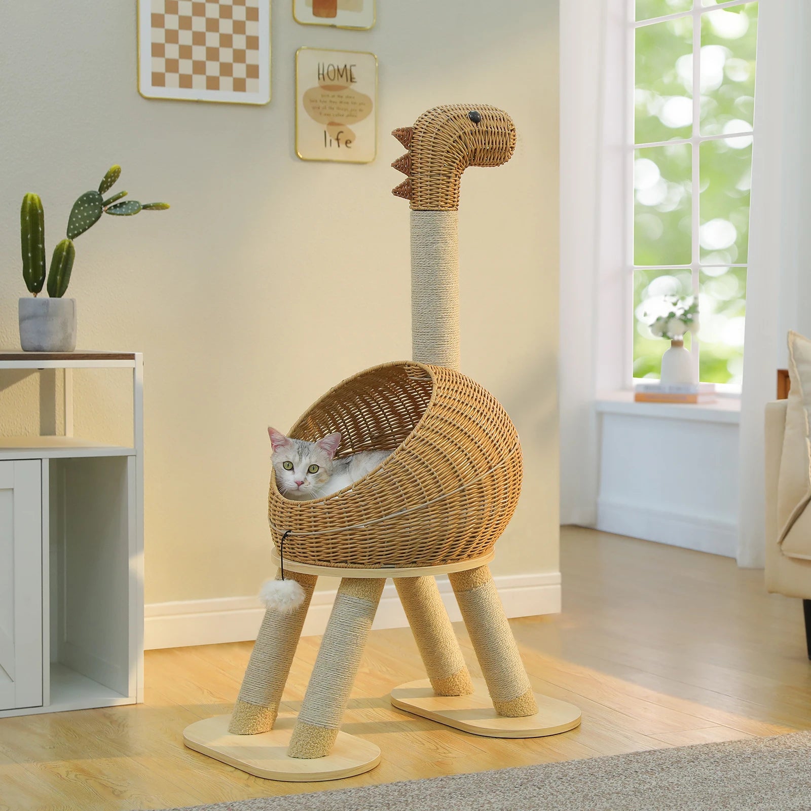 Cat Tree Tower with Sisal Scratching Post