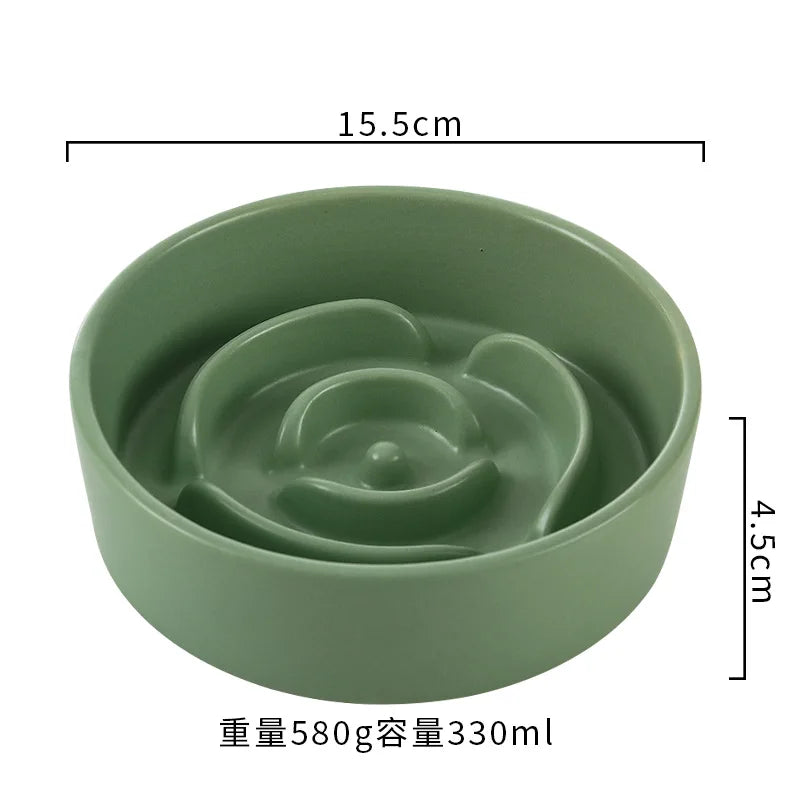 Pet Slow Feeding Anti-Choke Bowl