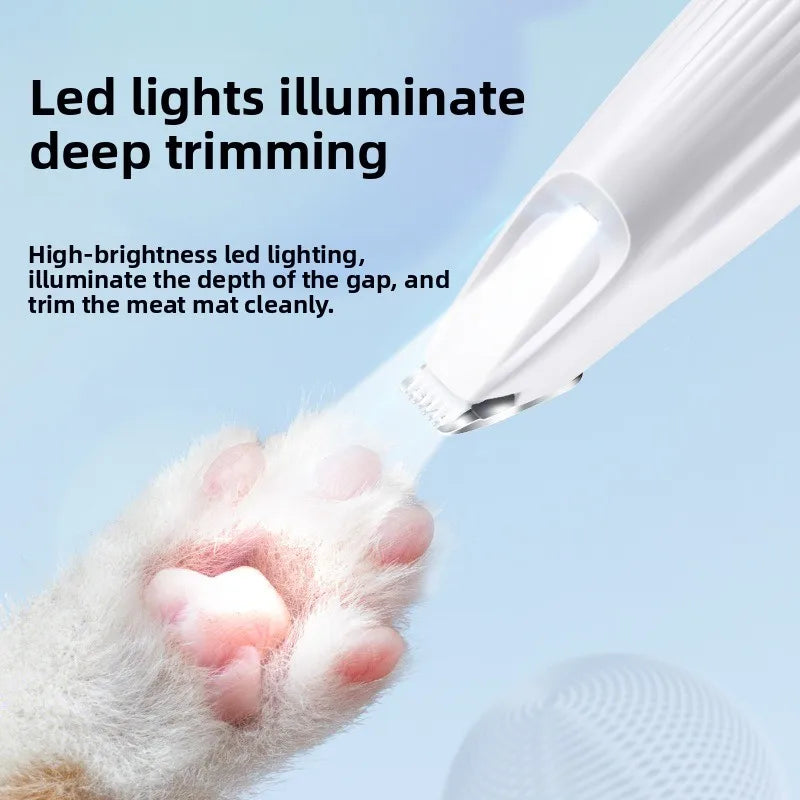 Professional Dog Grooming Clippers & LED Light