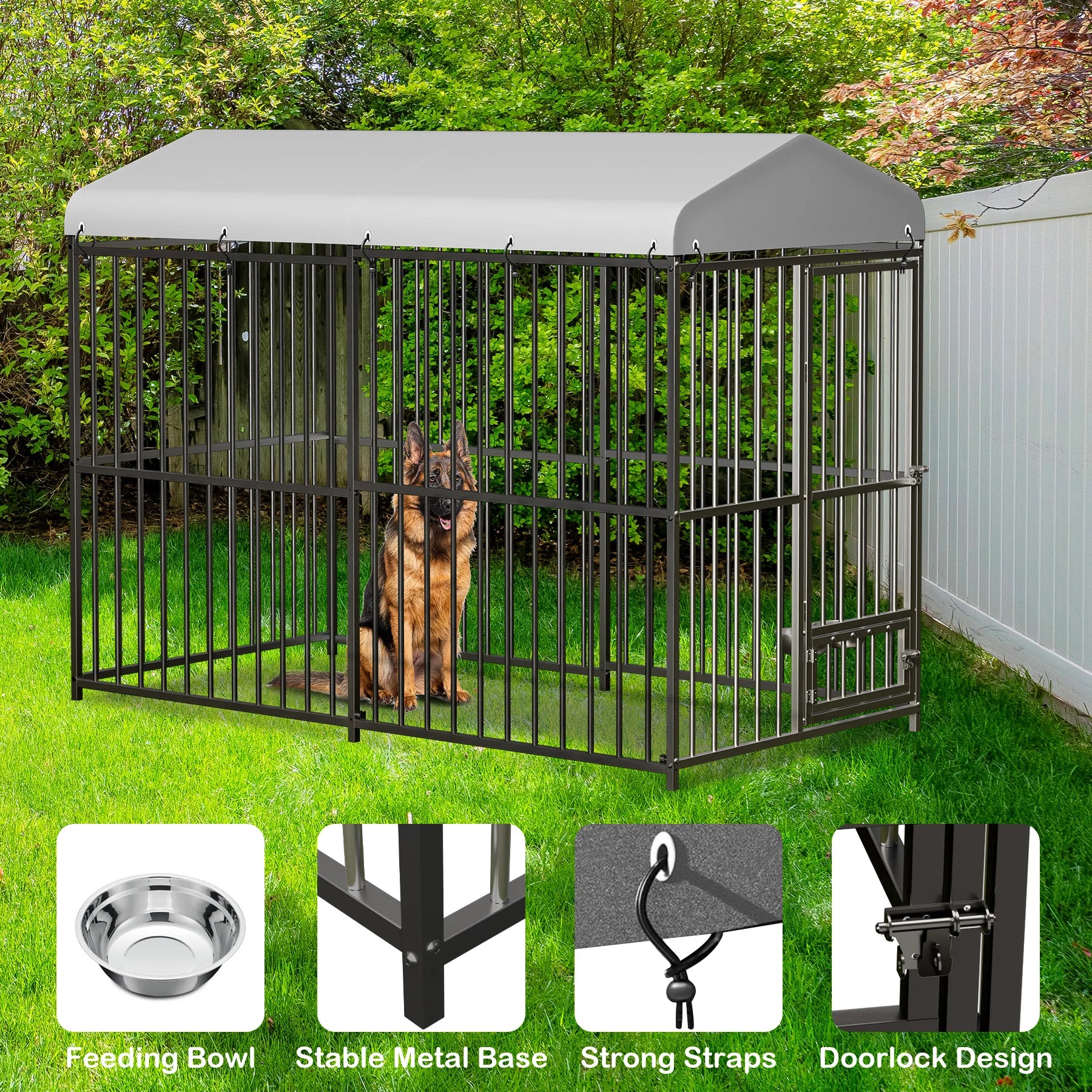 Heavy Duty Outdoor Dog Kennel