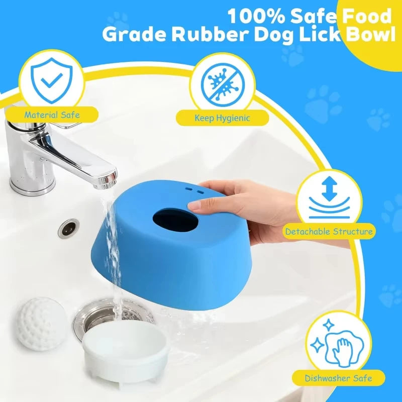 Slow feeding Dog Bowls  Anti-slip