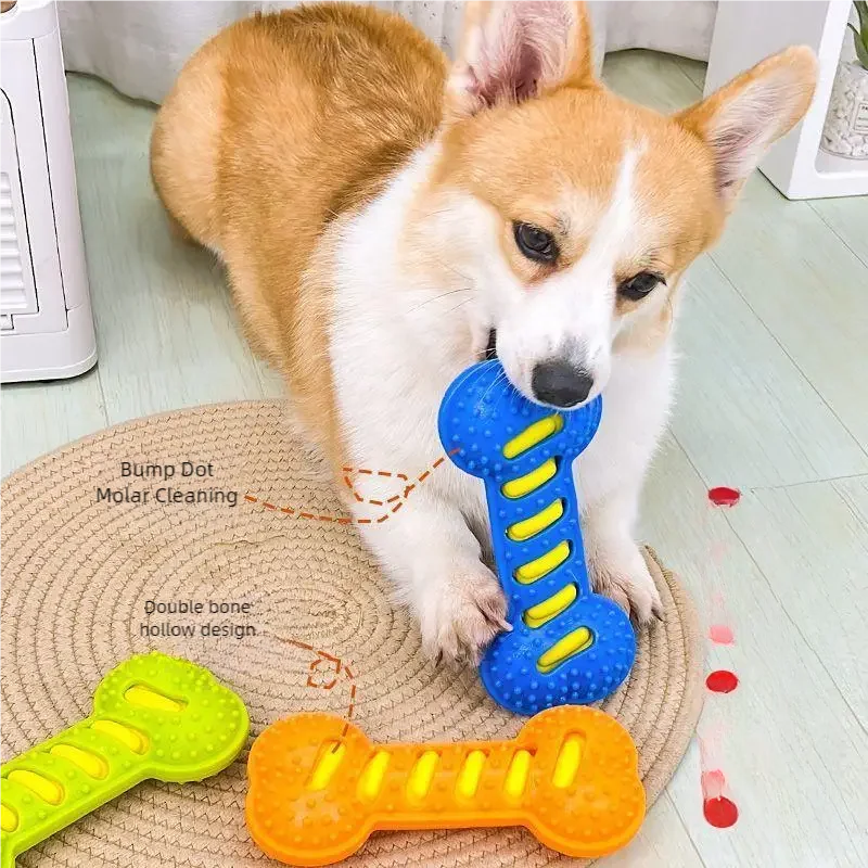 Dog Chew Toy Squeaky Bones